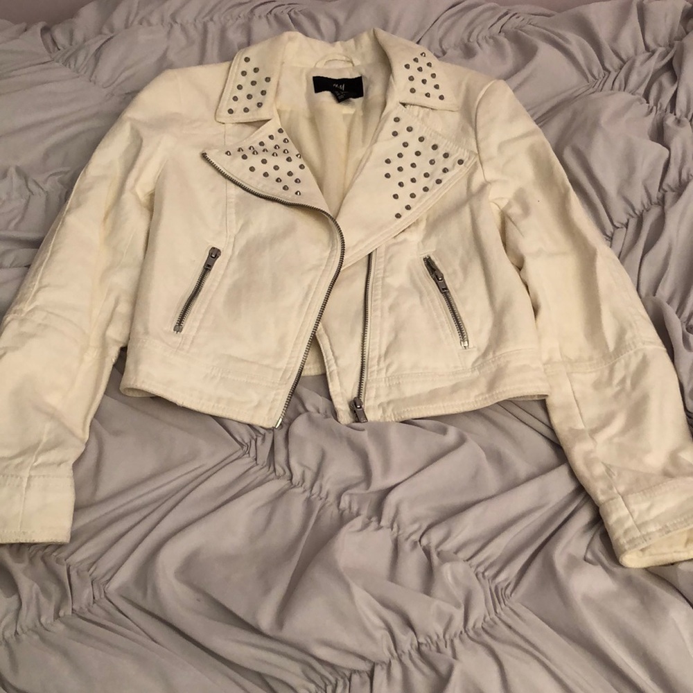 H&M cream jacket
